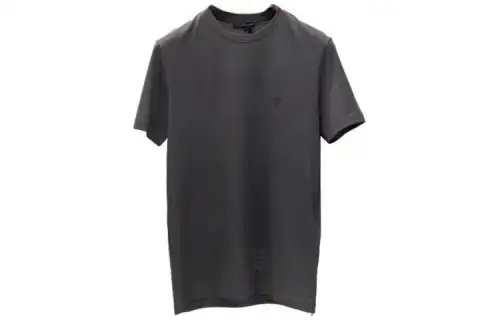 PRADA T Shirts Men's Gray Crew Neck Moderate