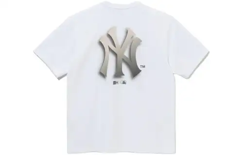 New Era T Shirt Couple, Trendy And Versatile Unisex White
