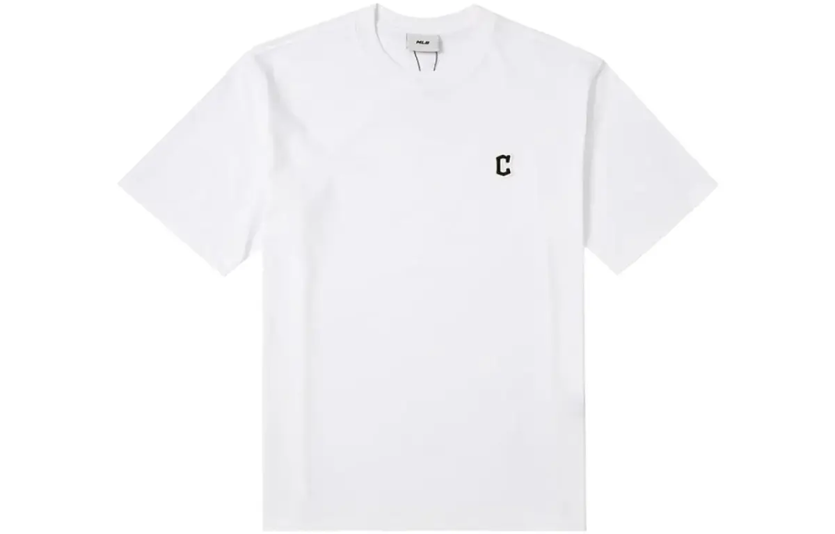 MLB Drop Shoulder Sleeve T-Shirt Men's White