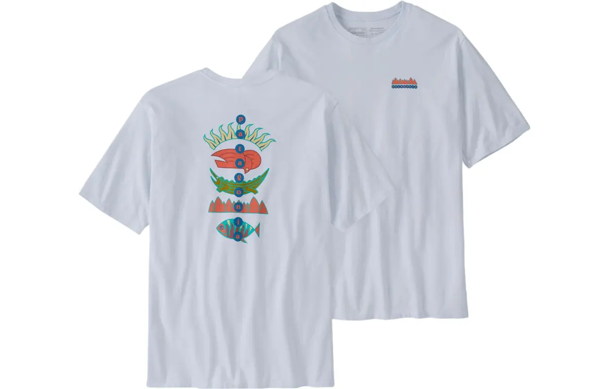 Patagonia Responsibili-Tee T-Shirts Men's Crew Neck Moderate Straight Fit