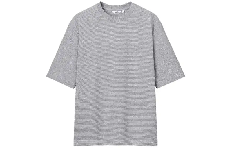 UNIQLO SS24 T Shirt Unisex Gray