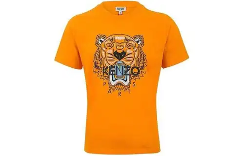 KENZO Men's Classic Tiger T-Shirt Orange