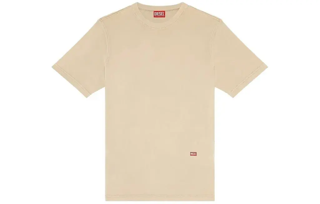 DIESEL T Shirt Men's Mustard Yellow