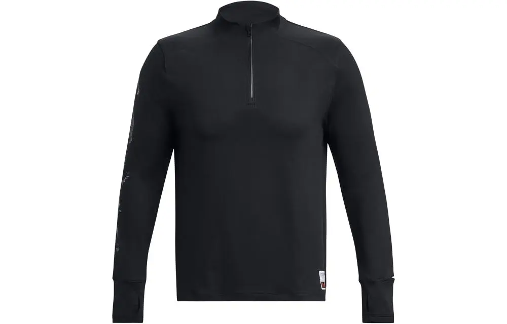 Under Armour RUN LAA T Shirt Men's Black