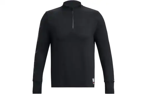 Under Armour RUN LAA T Shirt Men's Black