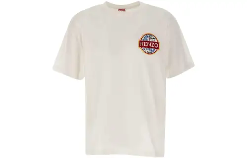 Kenzo logo-patch cotton T-shirt