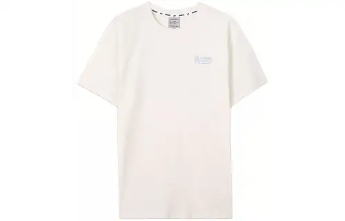 Skechers Colorful T Shirt Unisex Marshmallow White