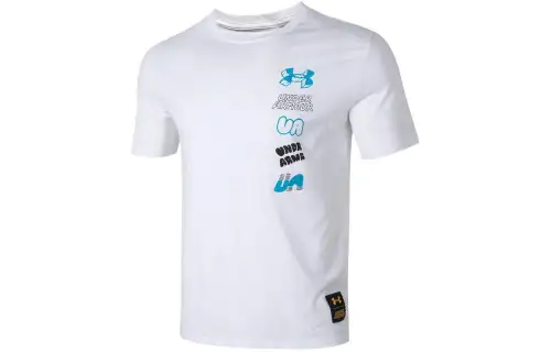 Under Armour Set in Sleeve T Shirt Men's White