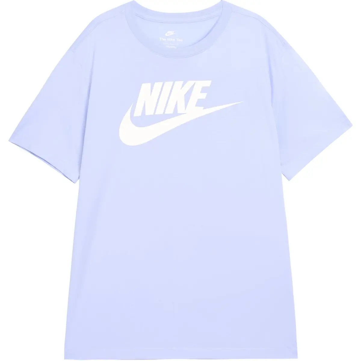 Nike T-Shirts Men's Blue Crew Neck Moderate