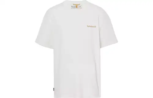 Timberland T Shirt Men's Vintage White