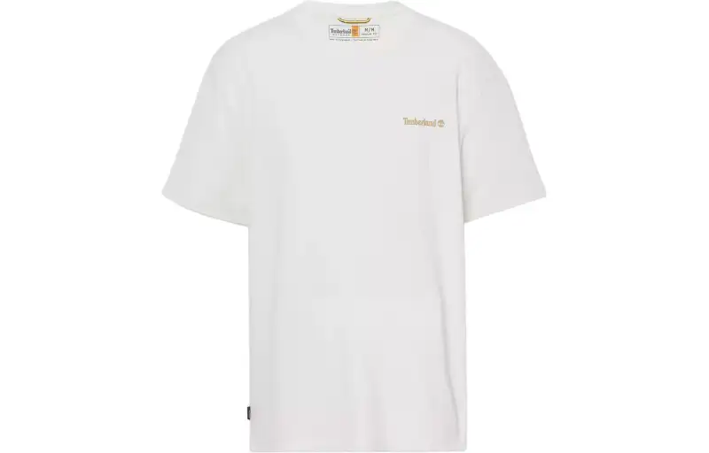 Timberland T Shirt Men's Vintage White