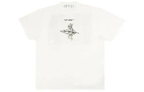 OFF WHITE SS23 T Shirt Men's White