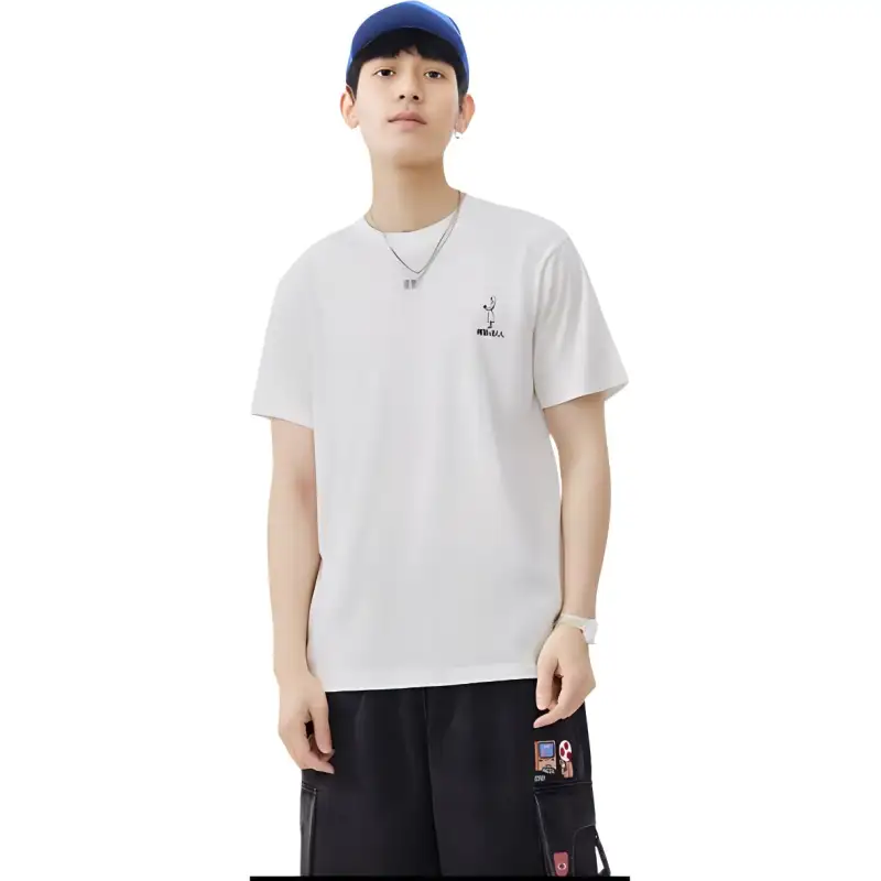 UNIQLO X Attack On Titan T Shirts Unisex White Crew Neck Moderate Straight Fit
