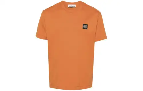 STONE ISLAND Compass Patch Crewneck T Shirt