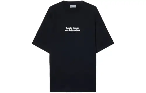 OFF-WHITE Ironic quote-print cotton T-shirt