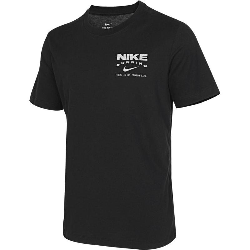 Nike Dri FIT Running T Shirt Men’s Black
