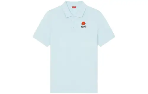 KENZO Boke Flower Embroidered Polo Shirt