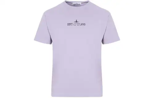 STONE ISLAND T Shirt Men's Purple