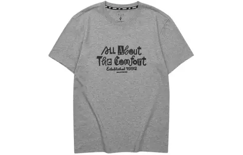Skechers Regular T Shirt Unisex Medium Heather Gray