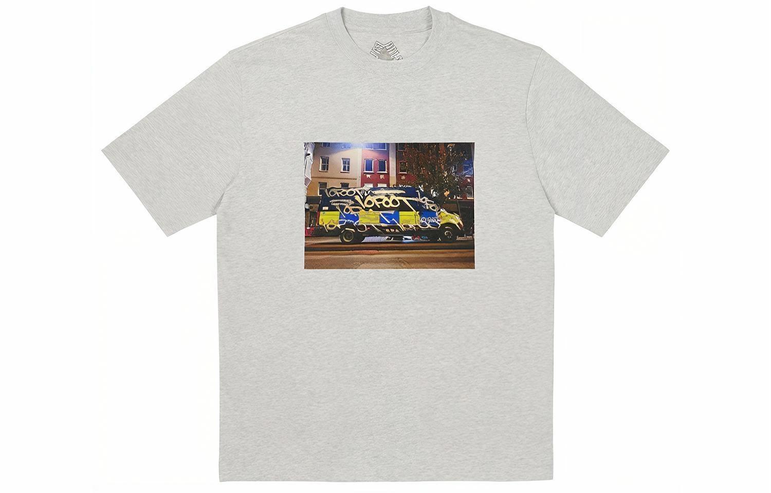 Футболка Palace FW23 10FOOT T-SHIRT (серая)