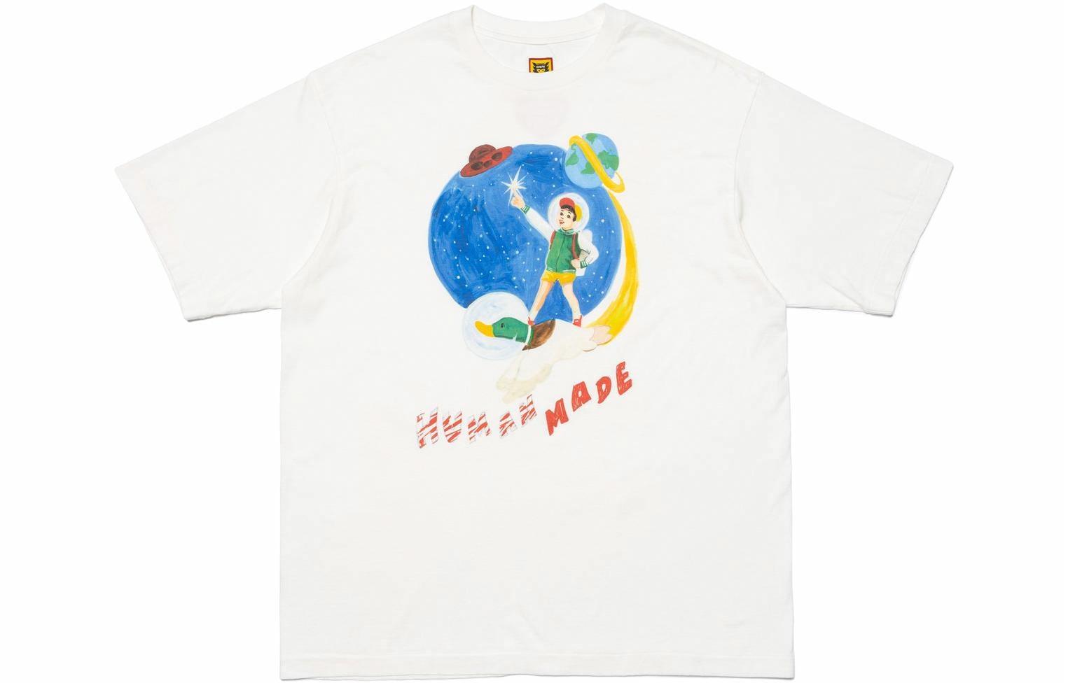 Футболка Human Made x Keiko Sootome SS23 (белая)