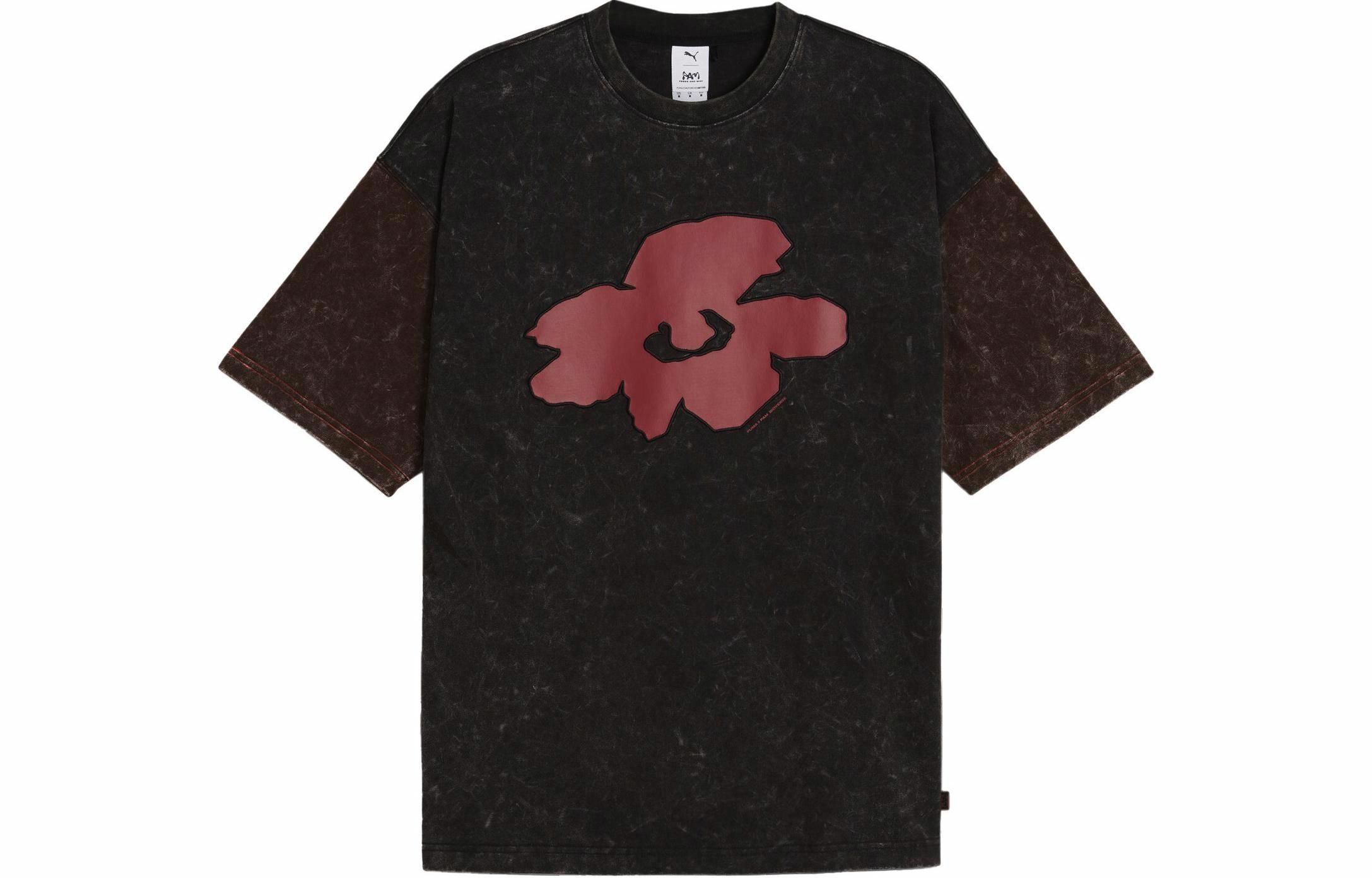 Футболка PUMA PUMA x P.A.M. CONTRAST TEE T (черная)
