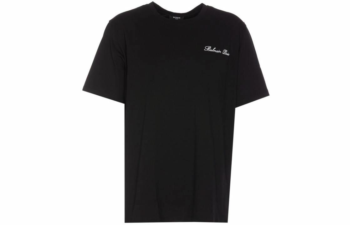 Мужская футболка BALMAIN (черная)