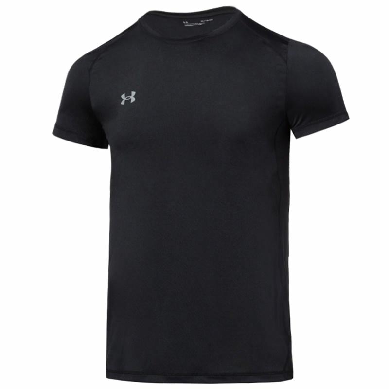 Мужская футболка Under Armour спортивная (черная)