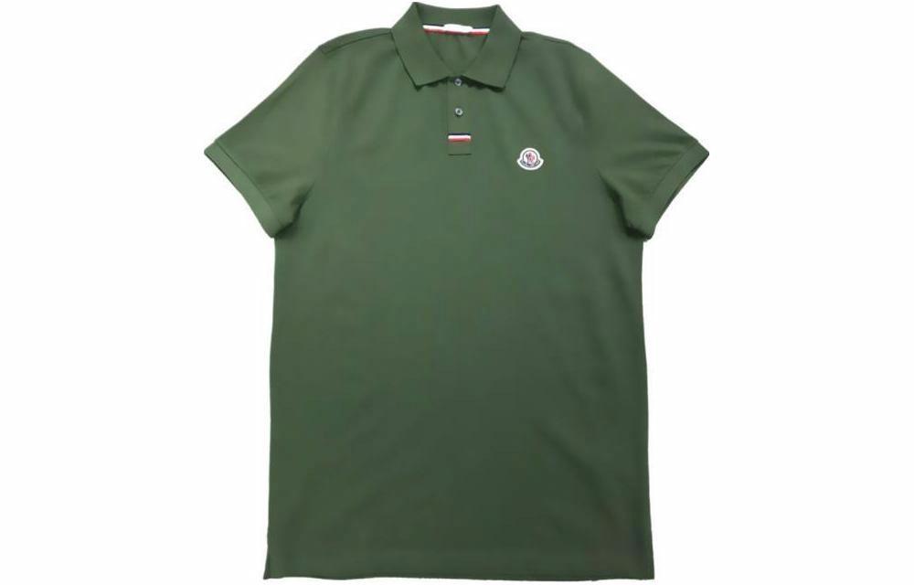 Мужская футболка Moncler Moncler T (зеленая)