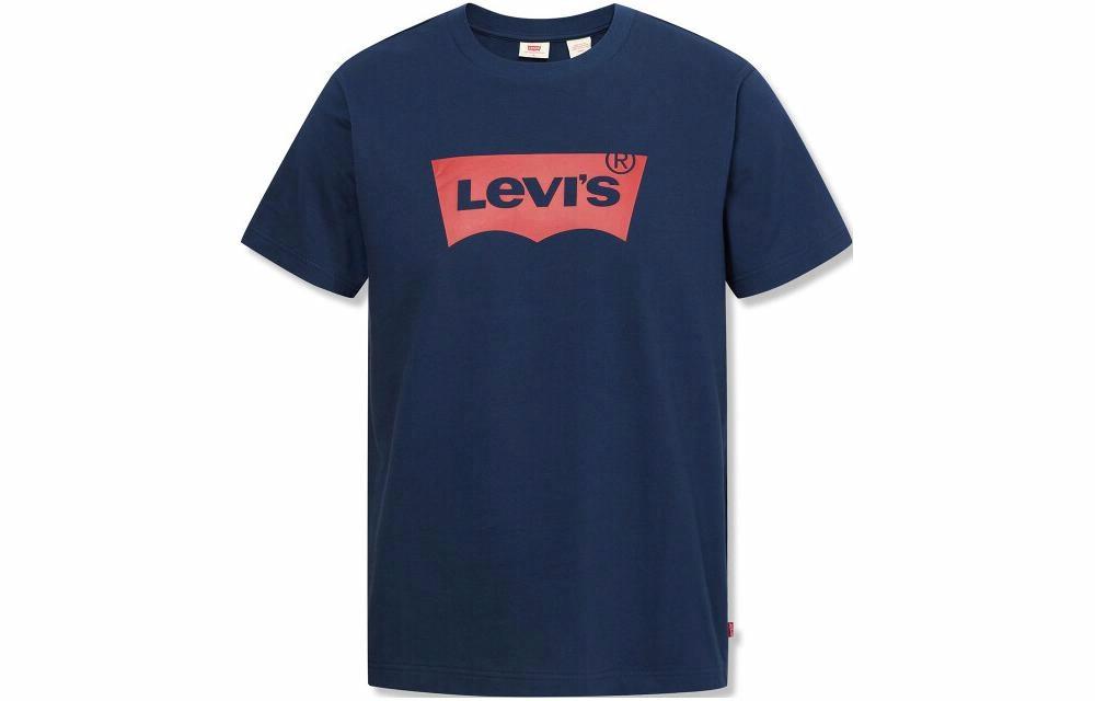 Мужская футболка Levi's Logo (синяя)