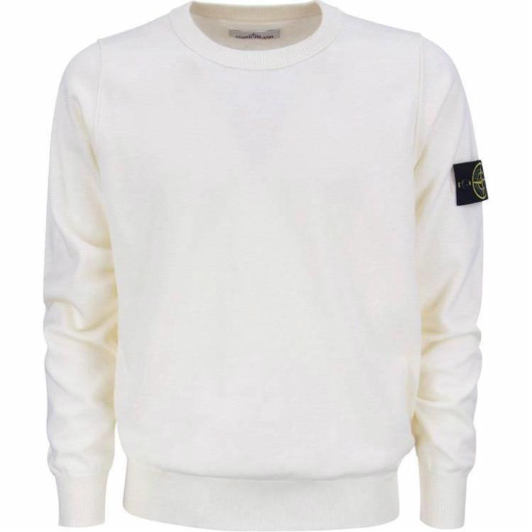 Мужская футболка STONE ISLAND (белая)