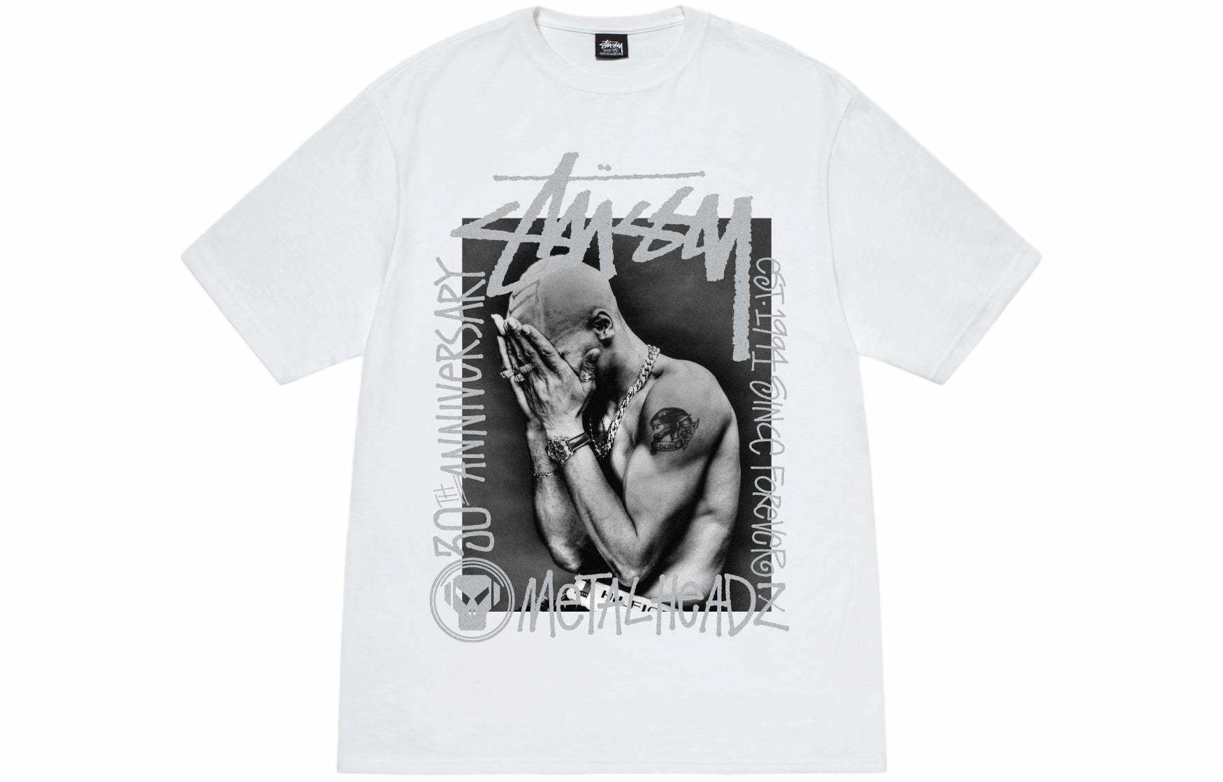 Футболка Stussy x Metalheadz (черная)