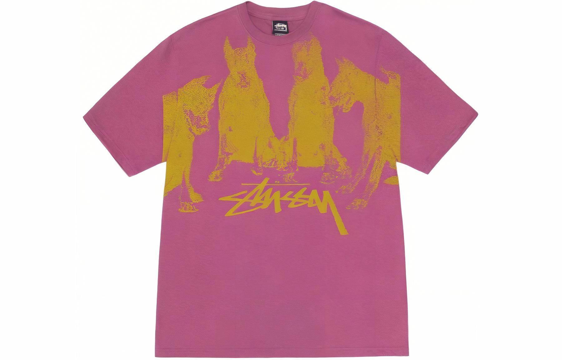 Футболка Stussy SS24 Doberman (белая)