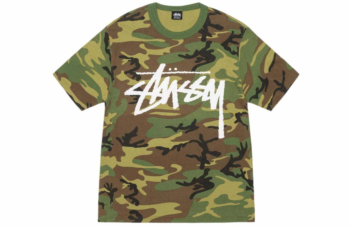Футболка Stussy Logo T-Shirt (разноцветная)