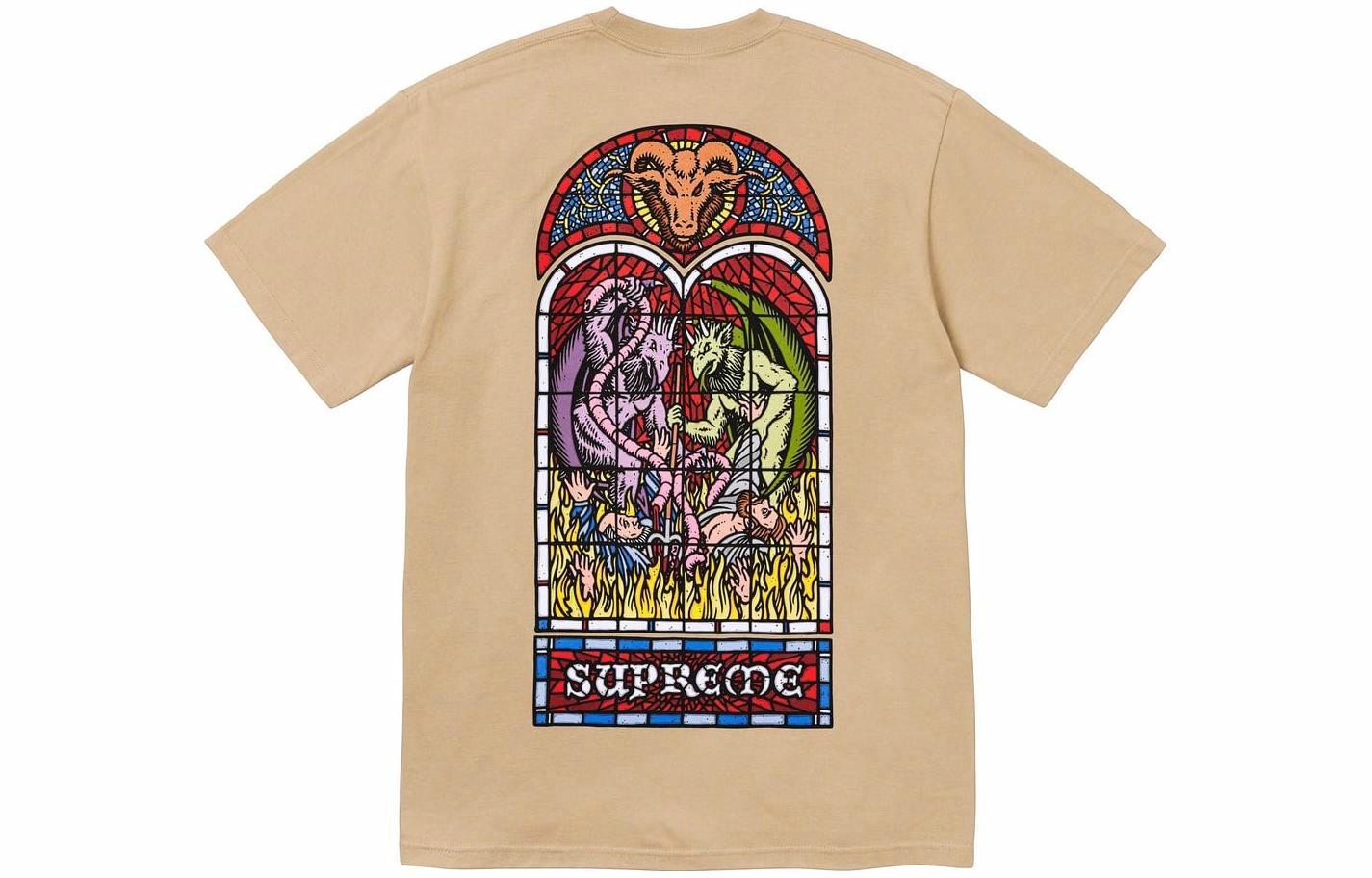 Мужская футболка Supreme Worship Tee (черная)