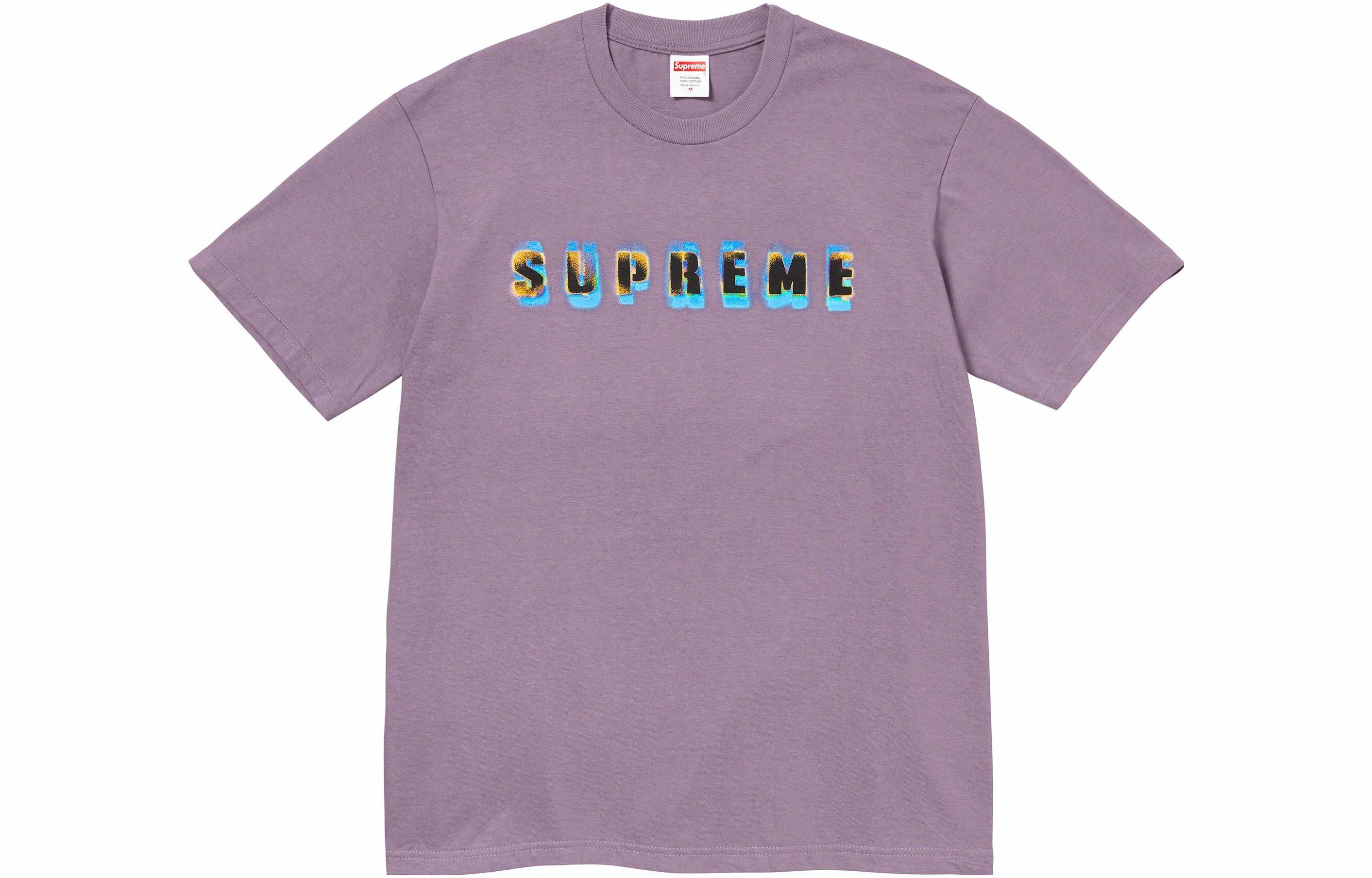 Футболка Supreme WEEK1 STENCIL TEE (белая)