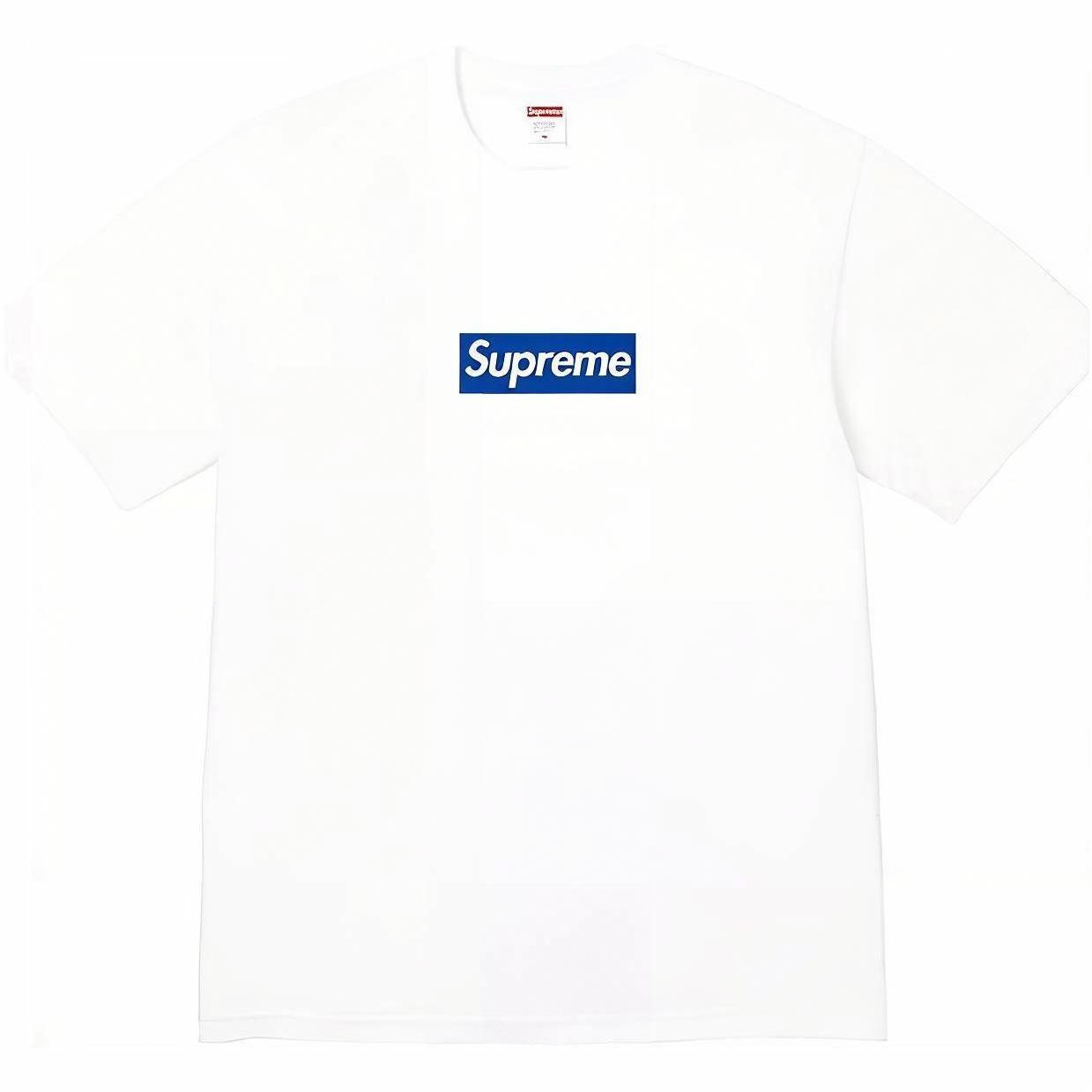 Футболка Supreme Seoul Opening Box Logo (белая)