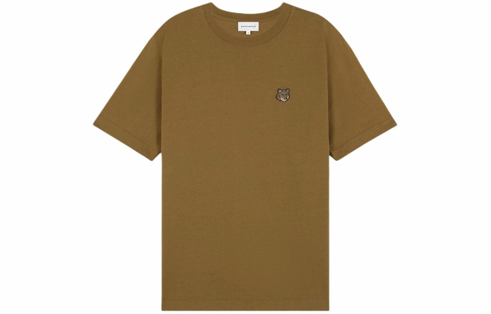 Мужская футболка Maison Kitsune SS24 (зеленая)