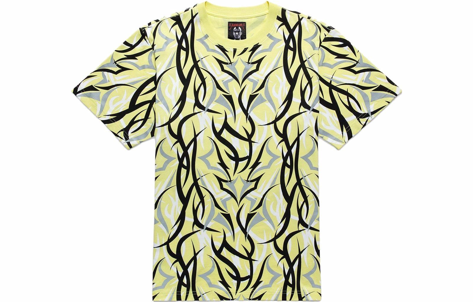 Футболка CLOT SS23 Aliengra Yellow Reflector (желтая)