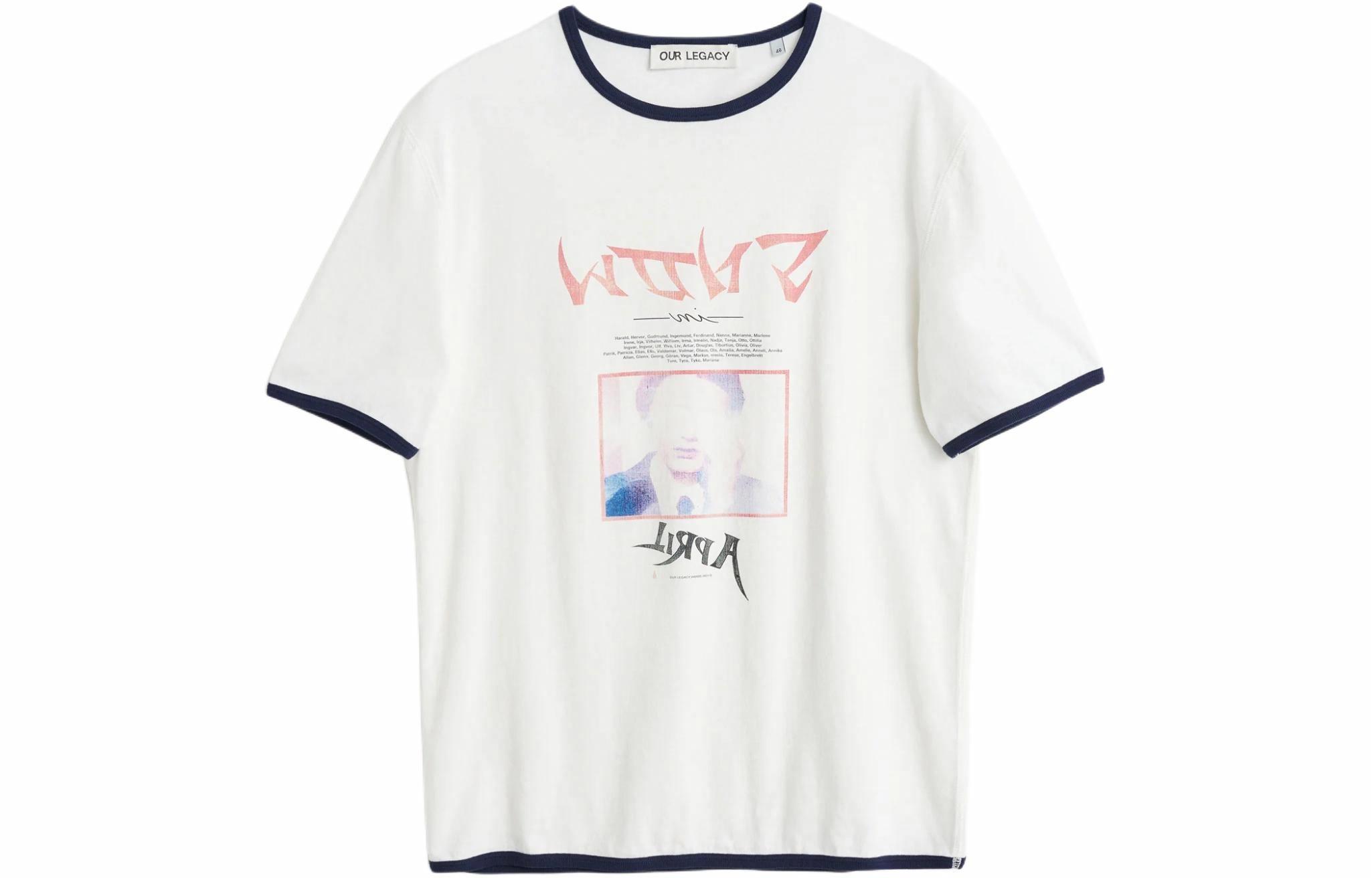 Мужская футболка OUR OUR LEGACY SS24 (белая)