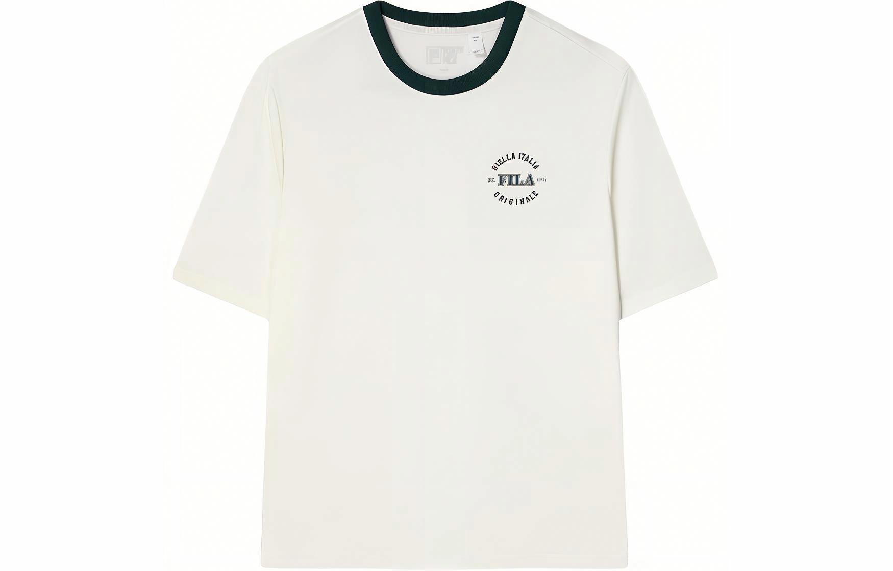 Футболка Fila logo (молочно-белая)