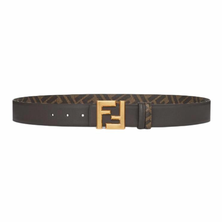 Ремень Fendi Logo Belt (коричневый)