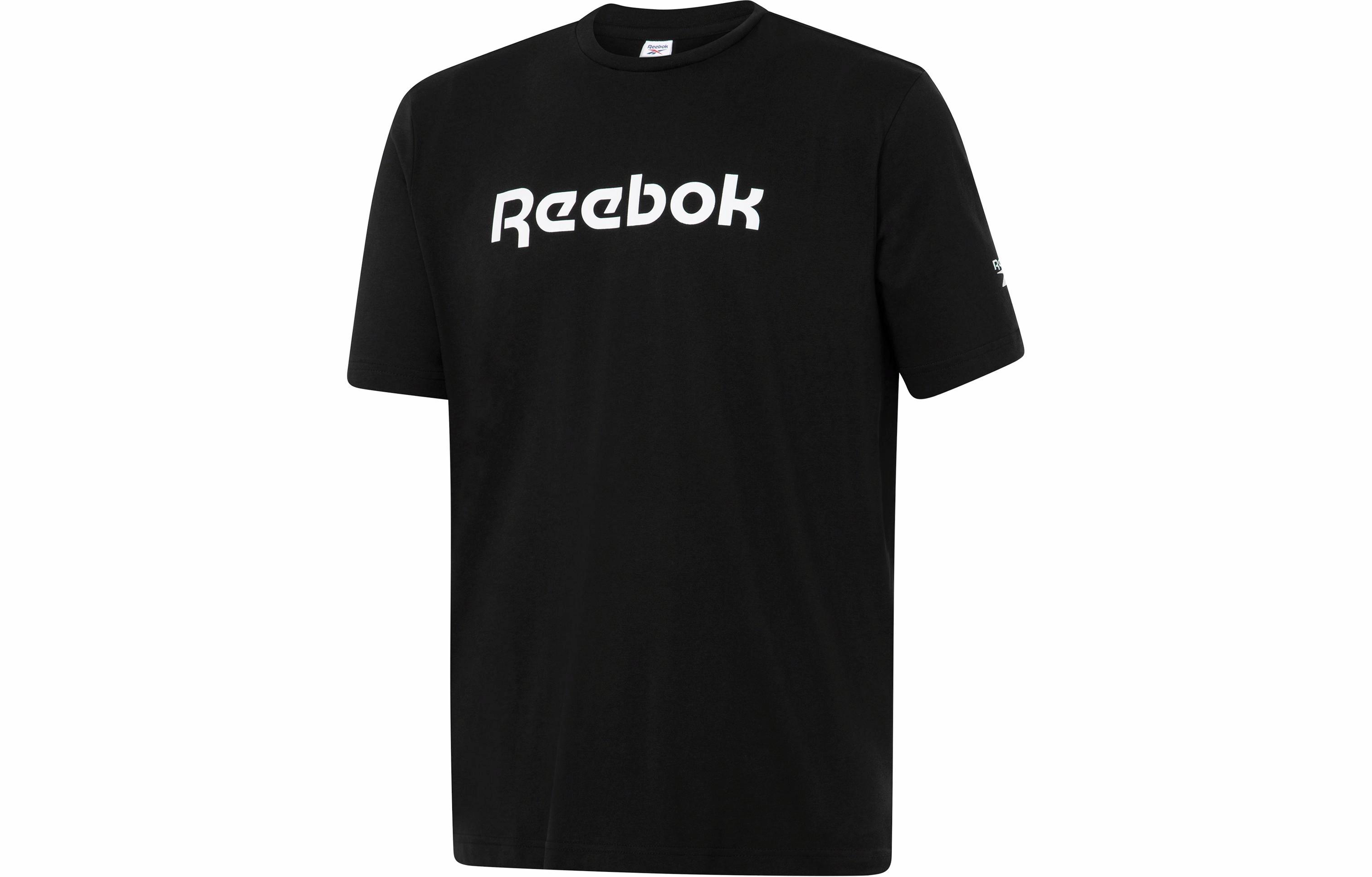 Футболка Reebok Logo Print (черная)