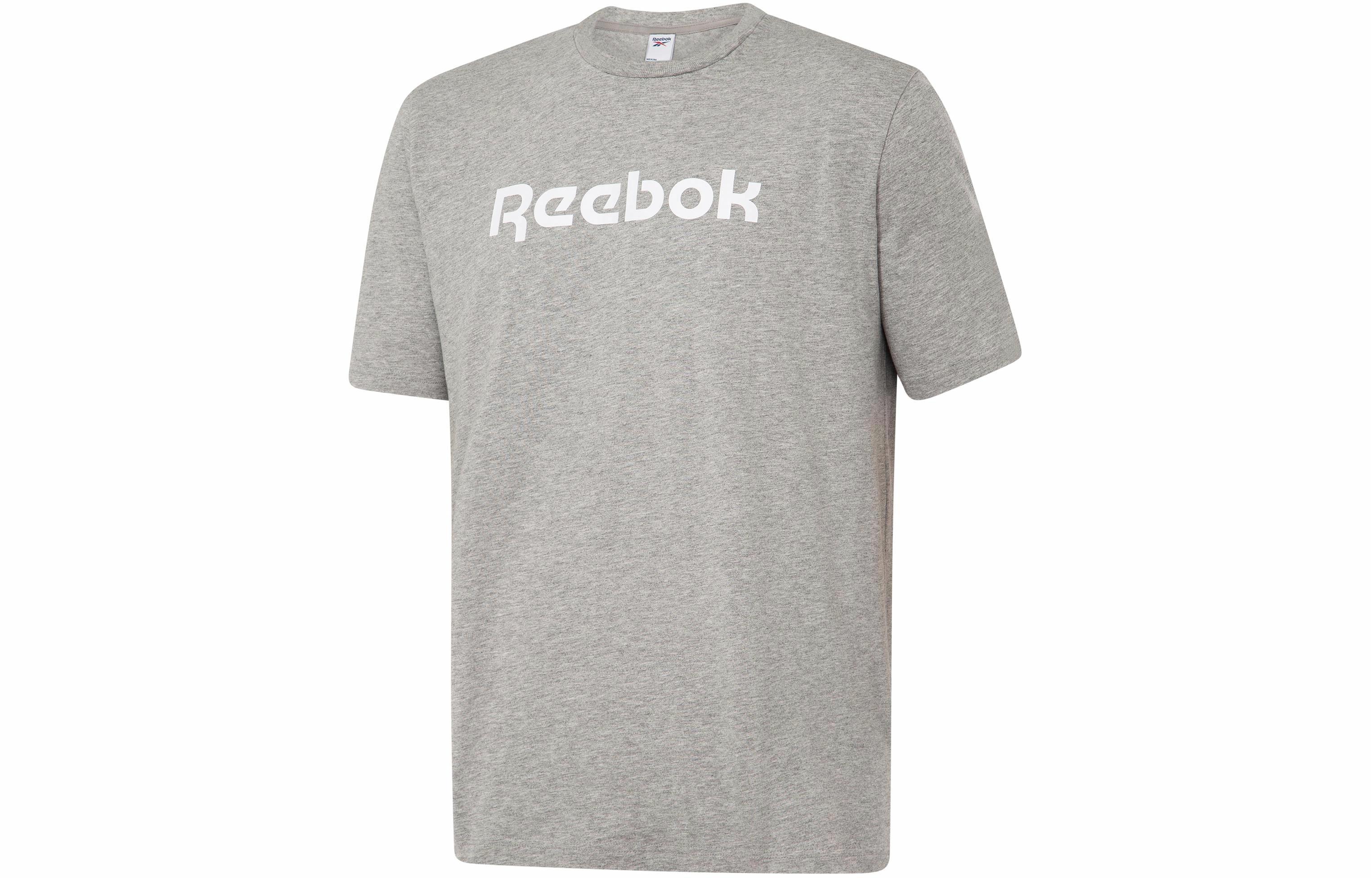 Футболка Reebok REEBOK LINEAR READ LogoT (серая)