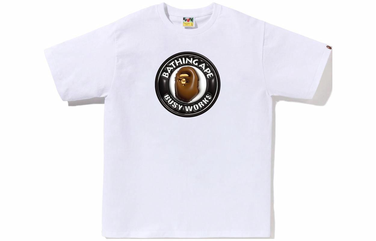 Мужская футболка A BATHING APE (разноцветная)