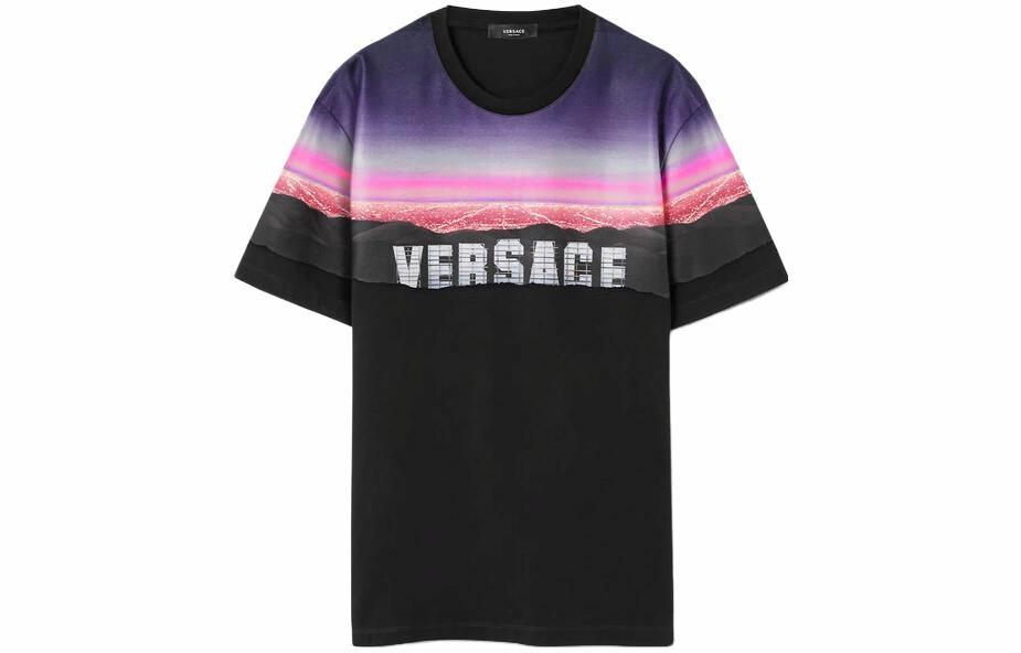 Мужская футболка Versace (черный)