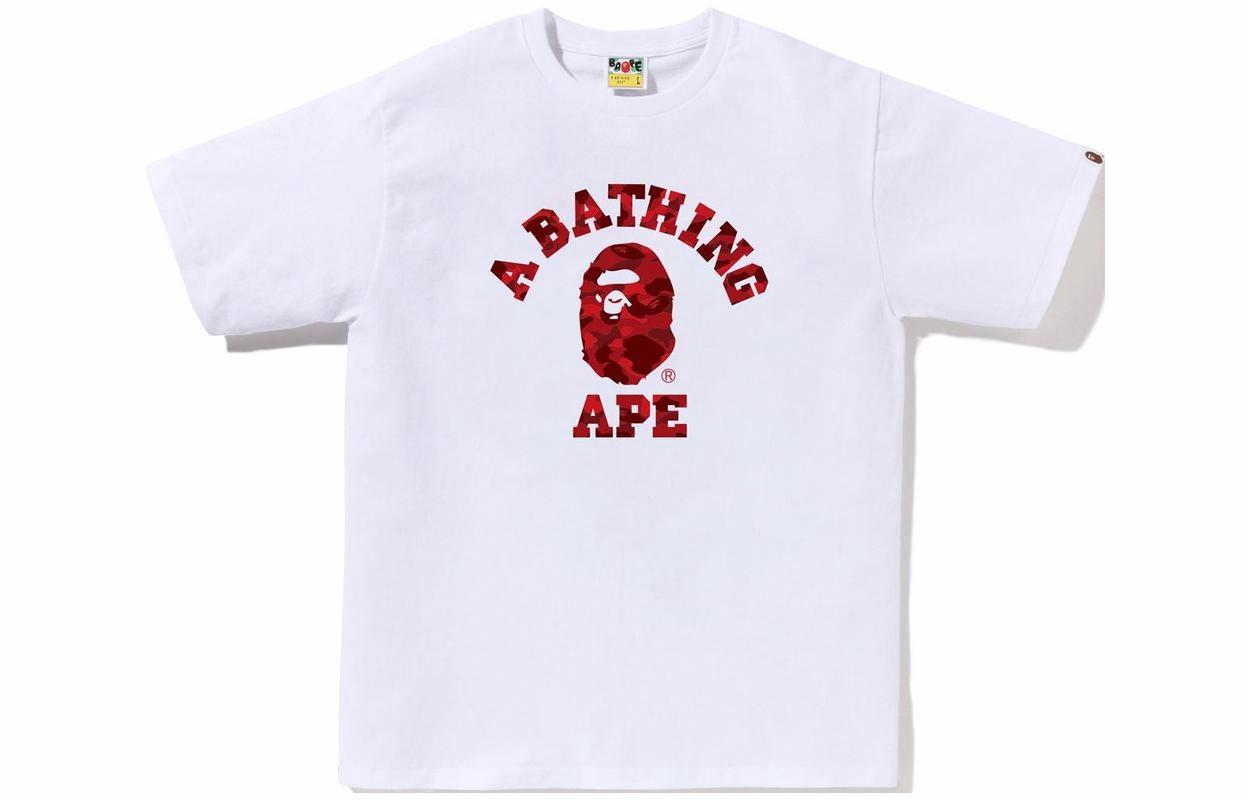 Мужская футболка A BATHING APE Logo (черная)