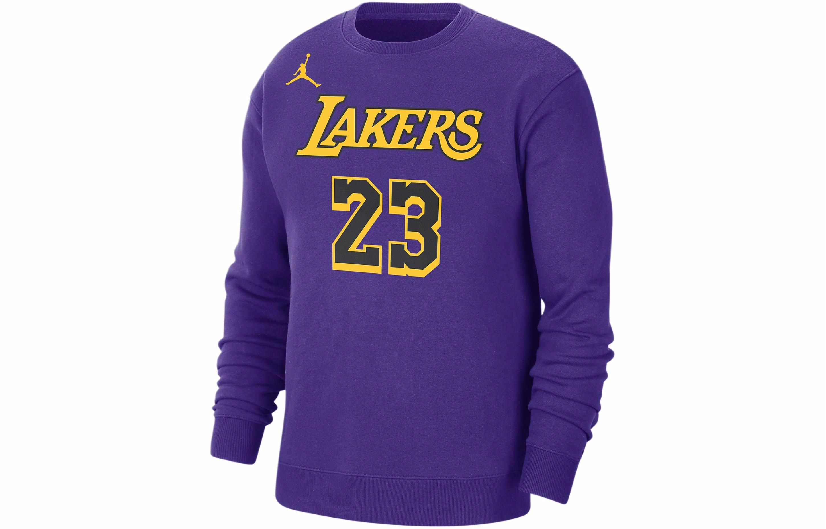 Мужская футболка Jordan Los Angeles Lakers (фиолетовая)