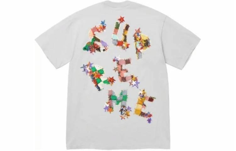 Футболка Supreme SS24 WEEK1 (с буквенным принтом)