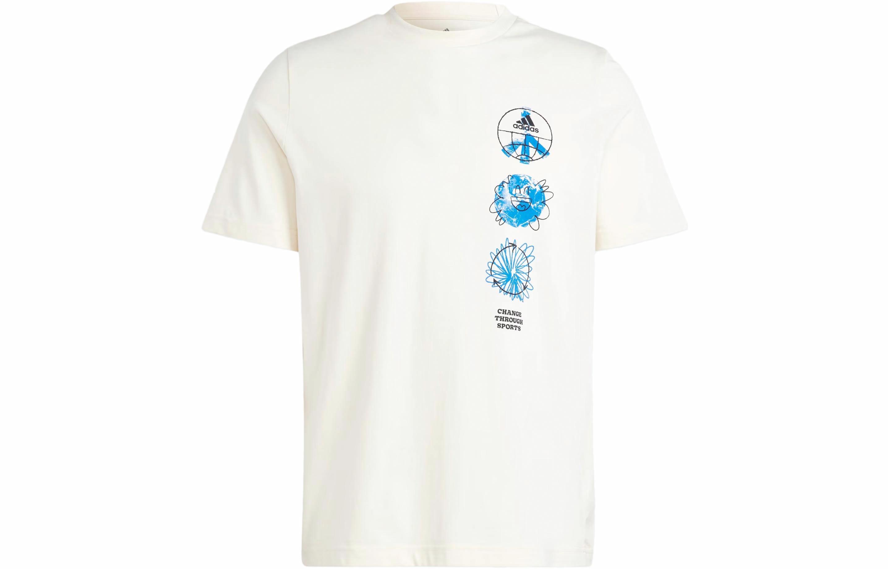 Мужская футболка adidas Sportswear Change Through Sports Triple T-Shirt (черная)